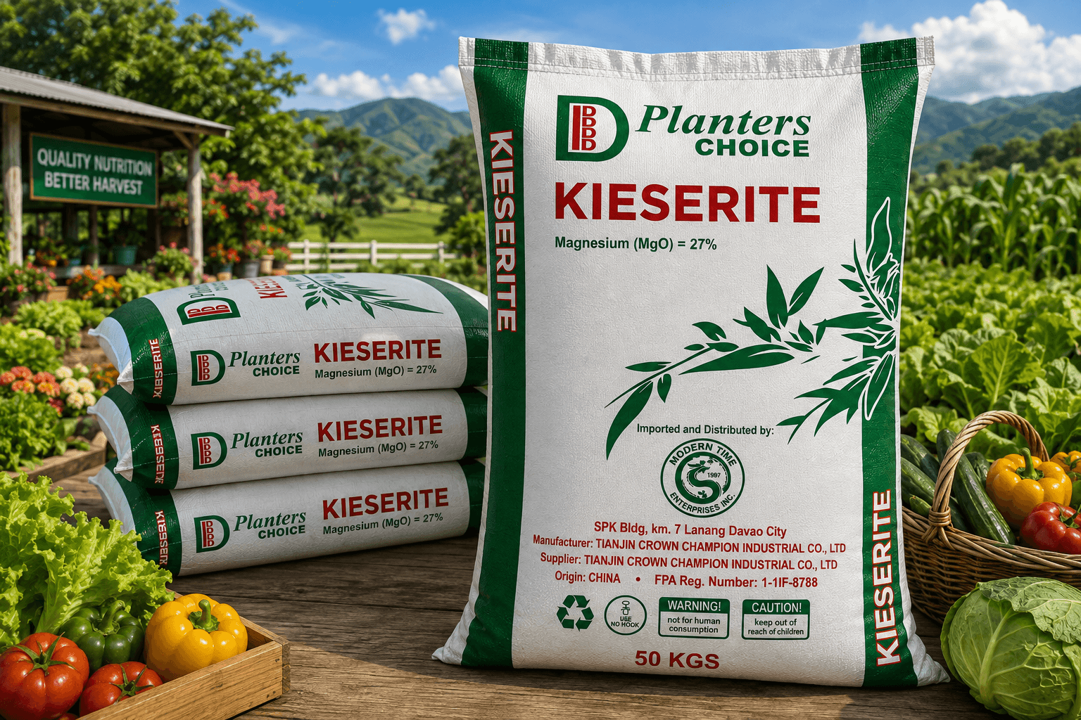 Planters Choice Kieserite packaging